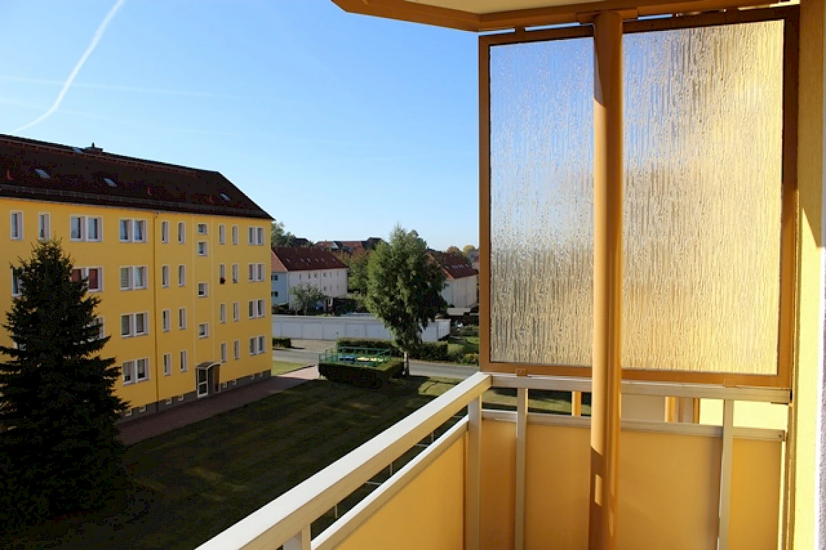 Ausblick Balkon