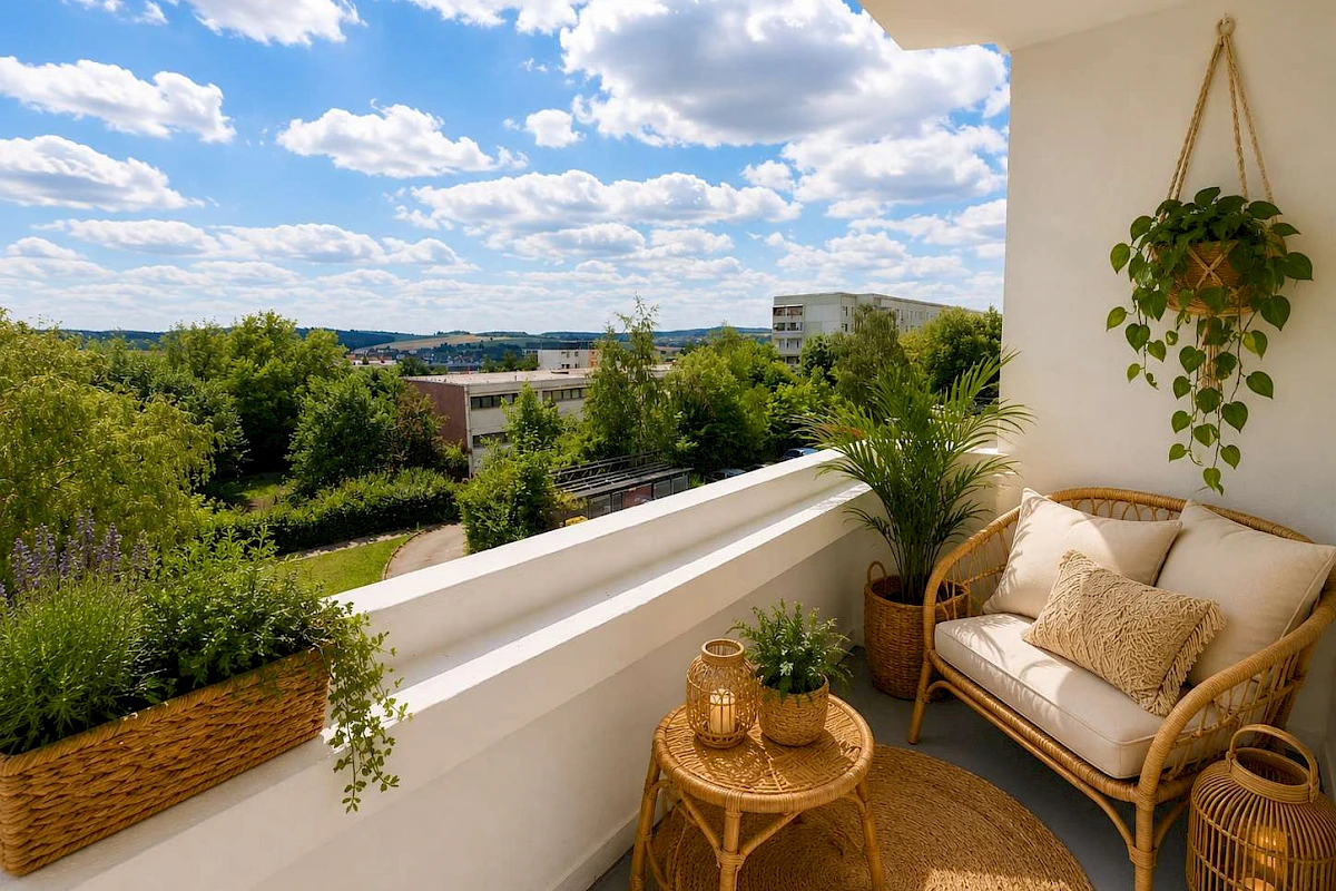 Wohnbeispiel Balkon