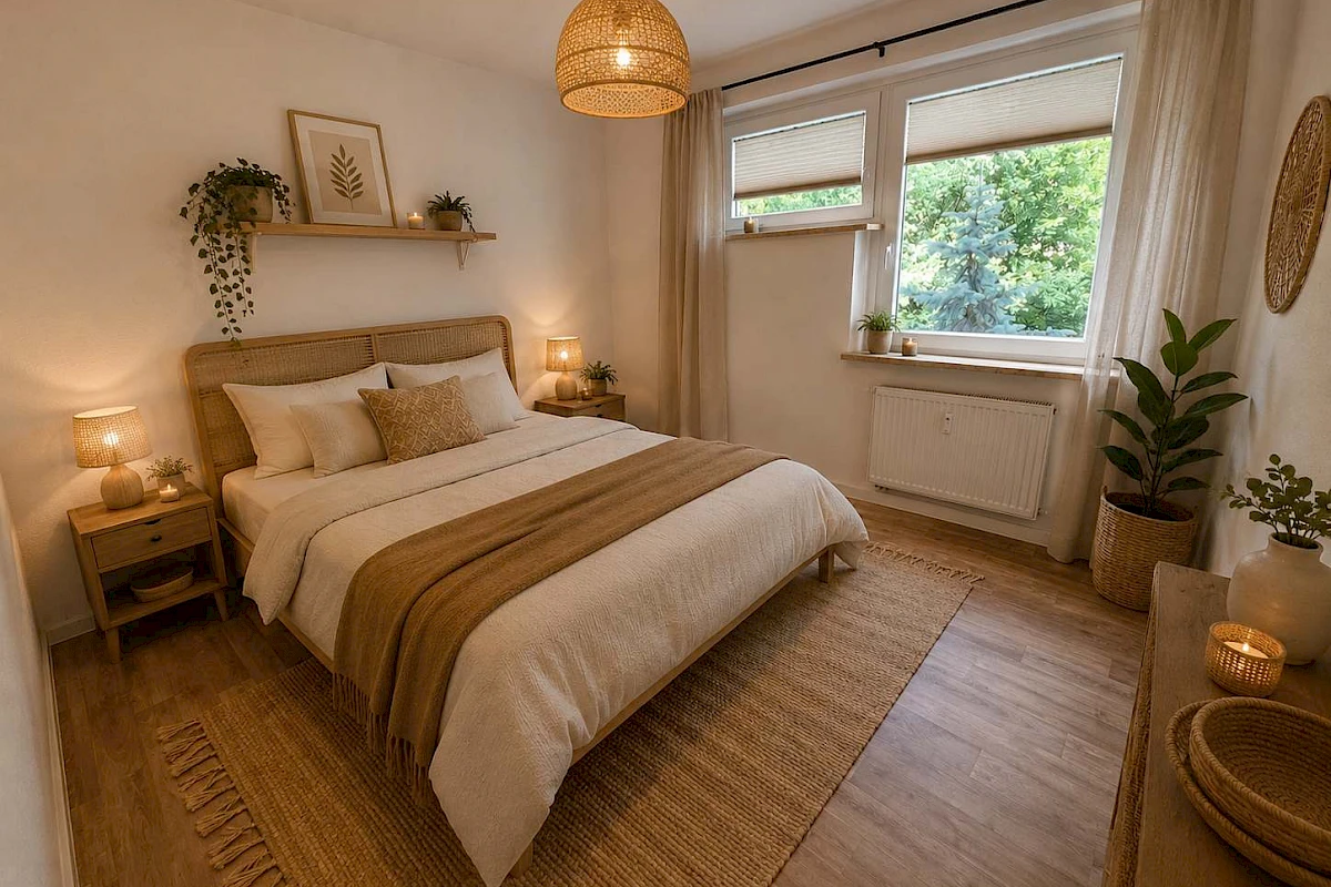 Wohnbeispiel Schlafzimmer