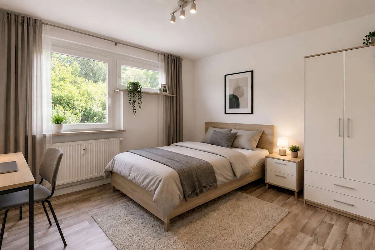 Wohnbeispiel Schlafzimmer