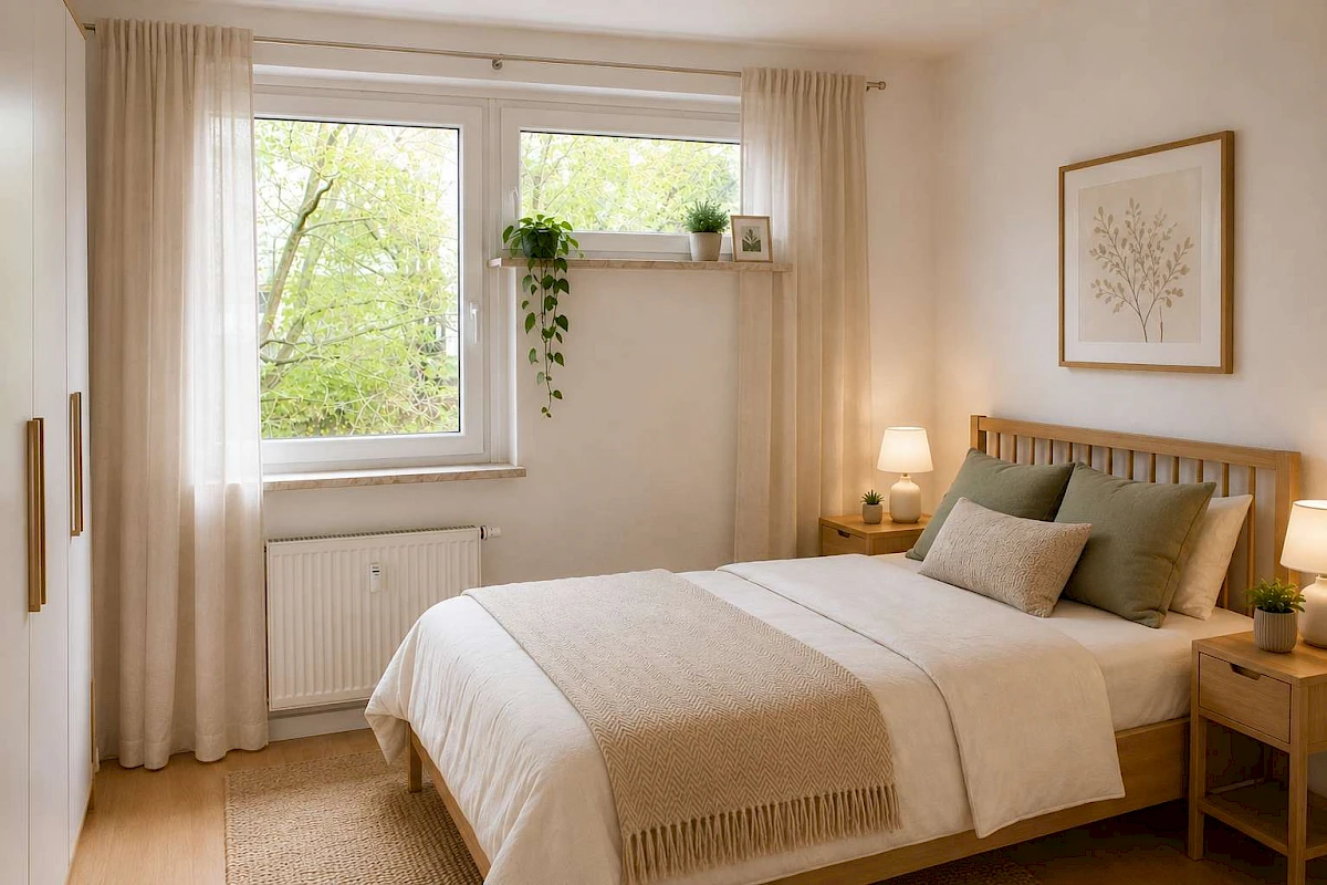 Wohnbeispiel Schlafzimmer