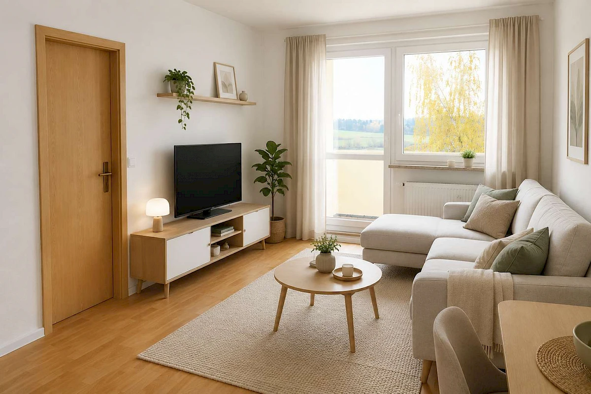 Wohnbeispiel Wohnzimmer