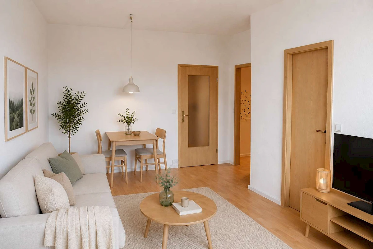 Wohnbeispiel Wohnzimmer