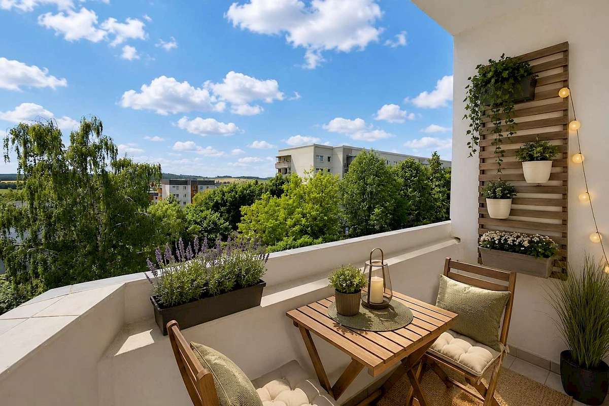 Wohnbeispiel Balkon