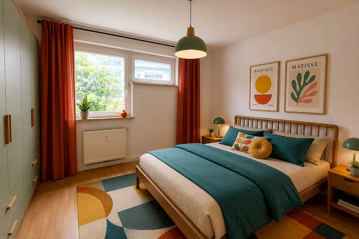 Wohnbeispiel Schlafzimmer