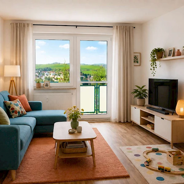 Ein Zuhause zum Wachsen! Platz für Familie, Homeoffice + Lieblingsmomente! Moderne 3 Zimmer
