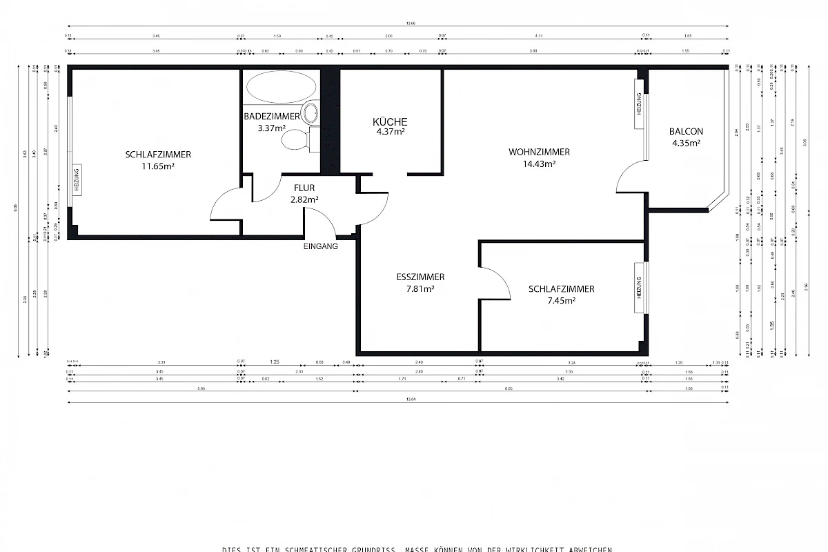 Grundriss Wohnungstyp