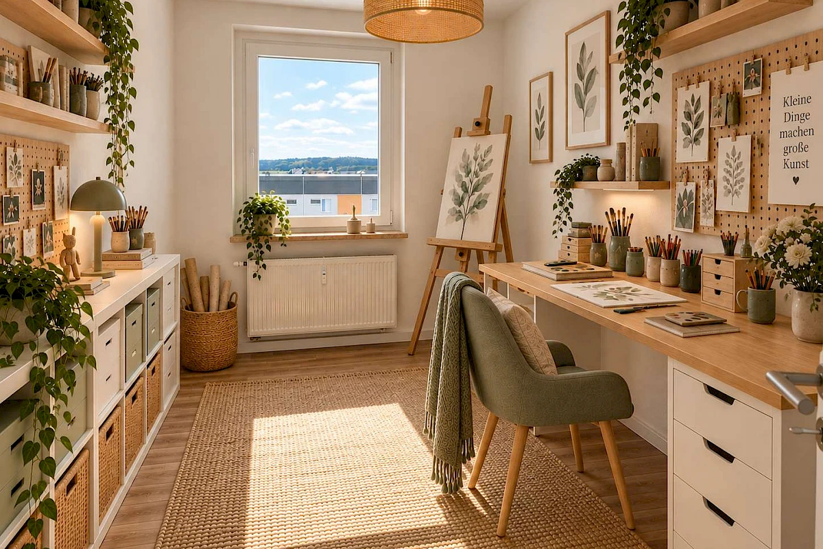 Wohnbeispiel Hobbyzimmer