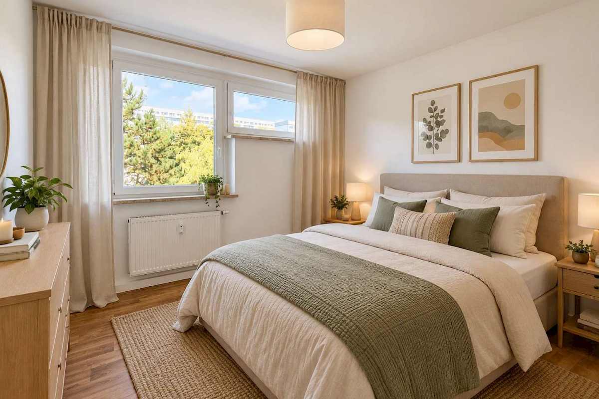Wohnbeispiel Schlafzimmer