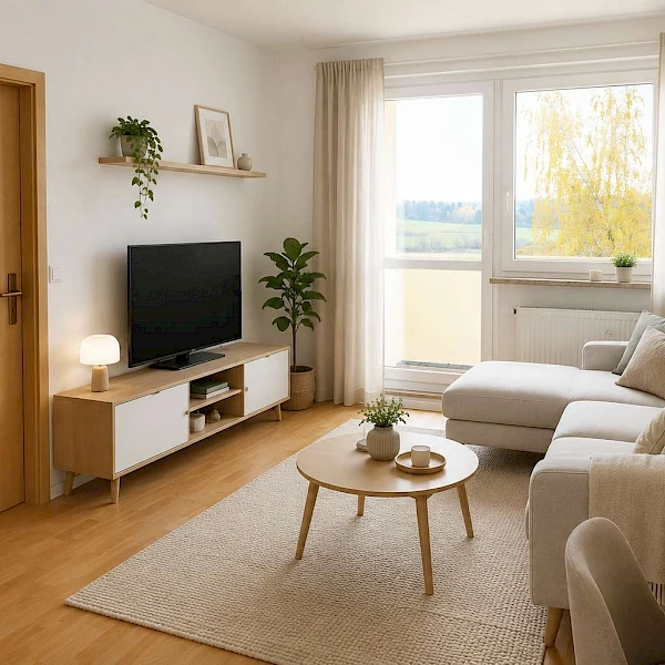 Euer kleines Familiennest! Gemütliche 3-Raum-Wohnung mit Balkon zum gemeinsamen Ankommen