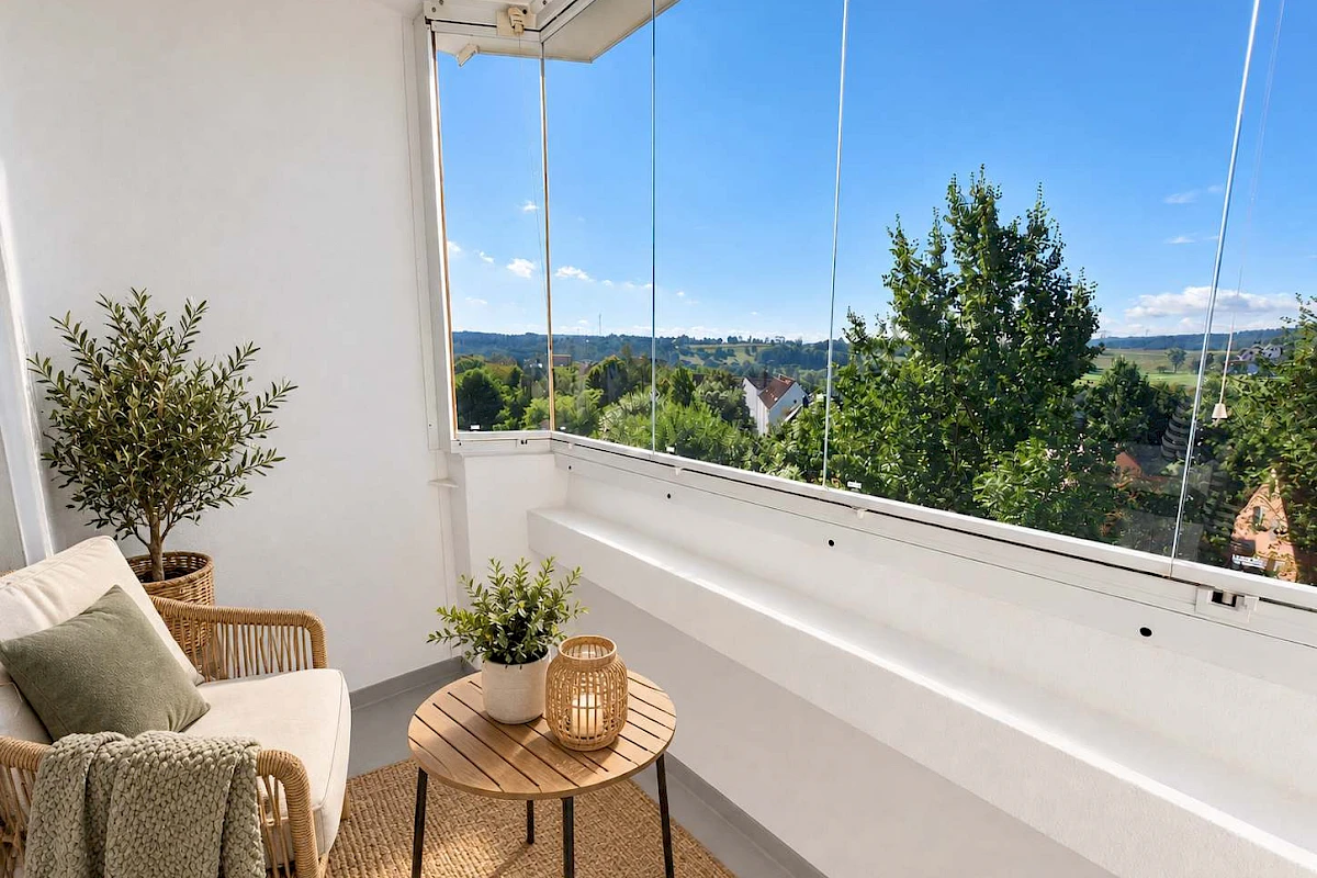 Wohnbeispiel Balkon