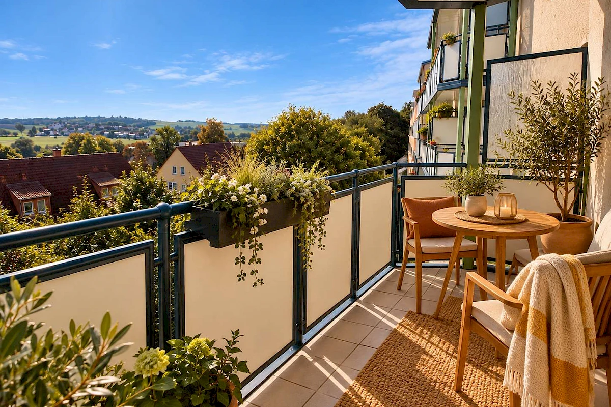 Wohnbeispiel Balkon