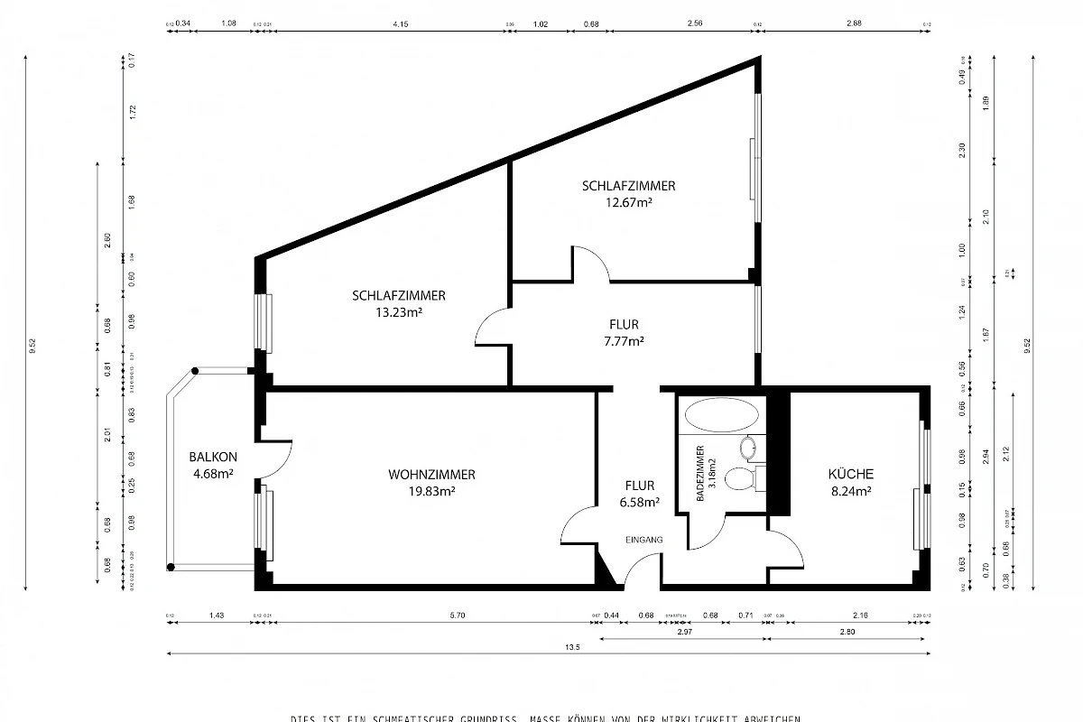 Grundriss Wohnungstyp