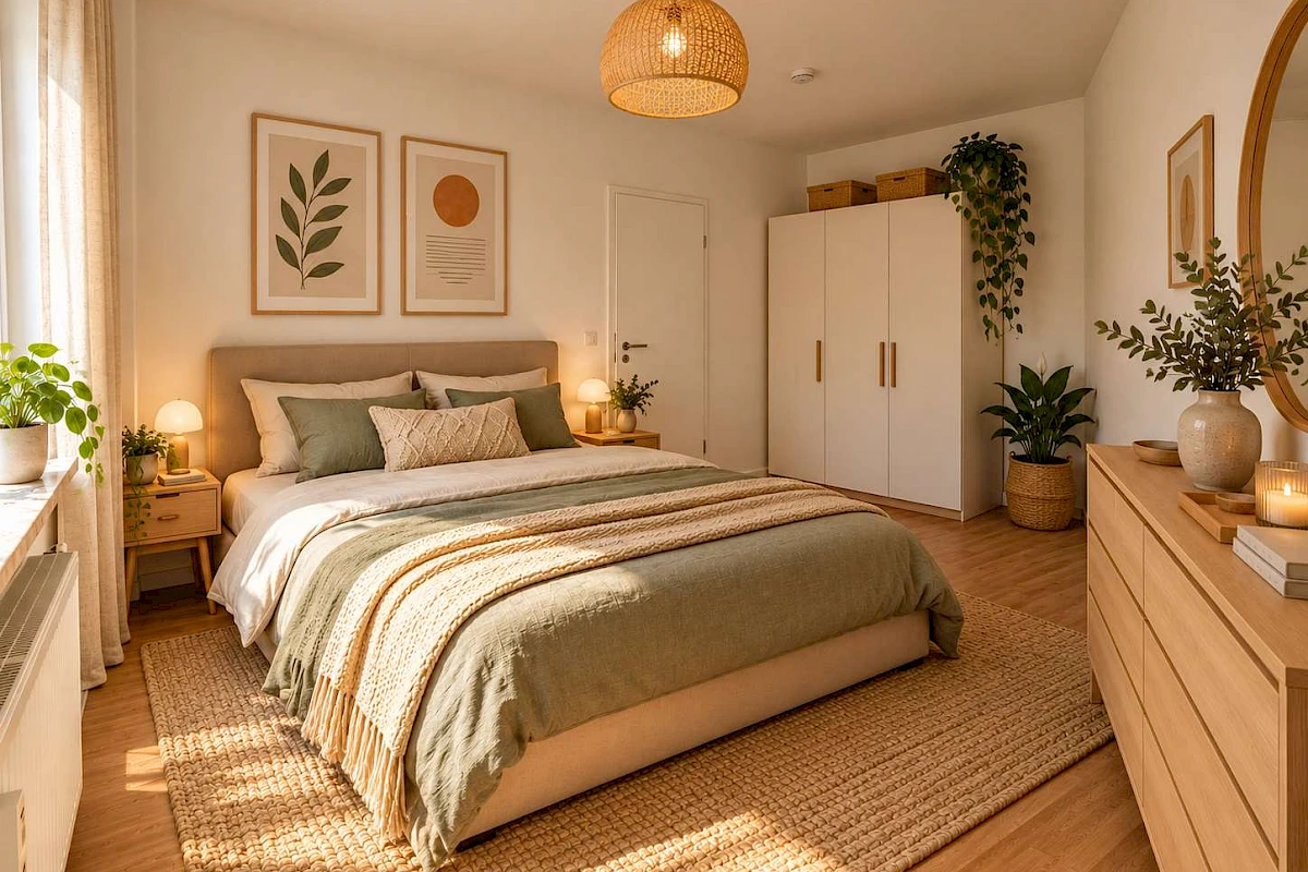 Wohnbeispiel Schlafzimmer