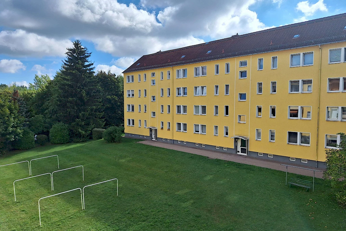 Ausblick Balkon