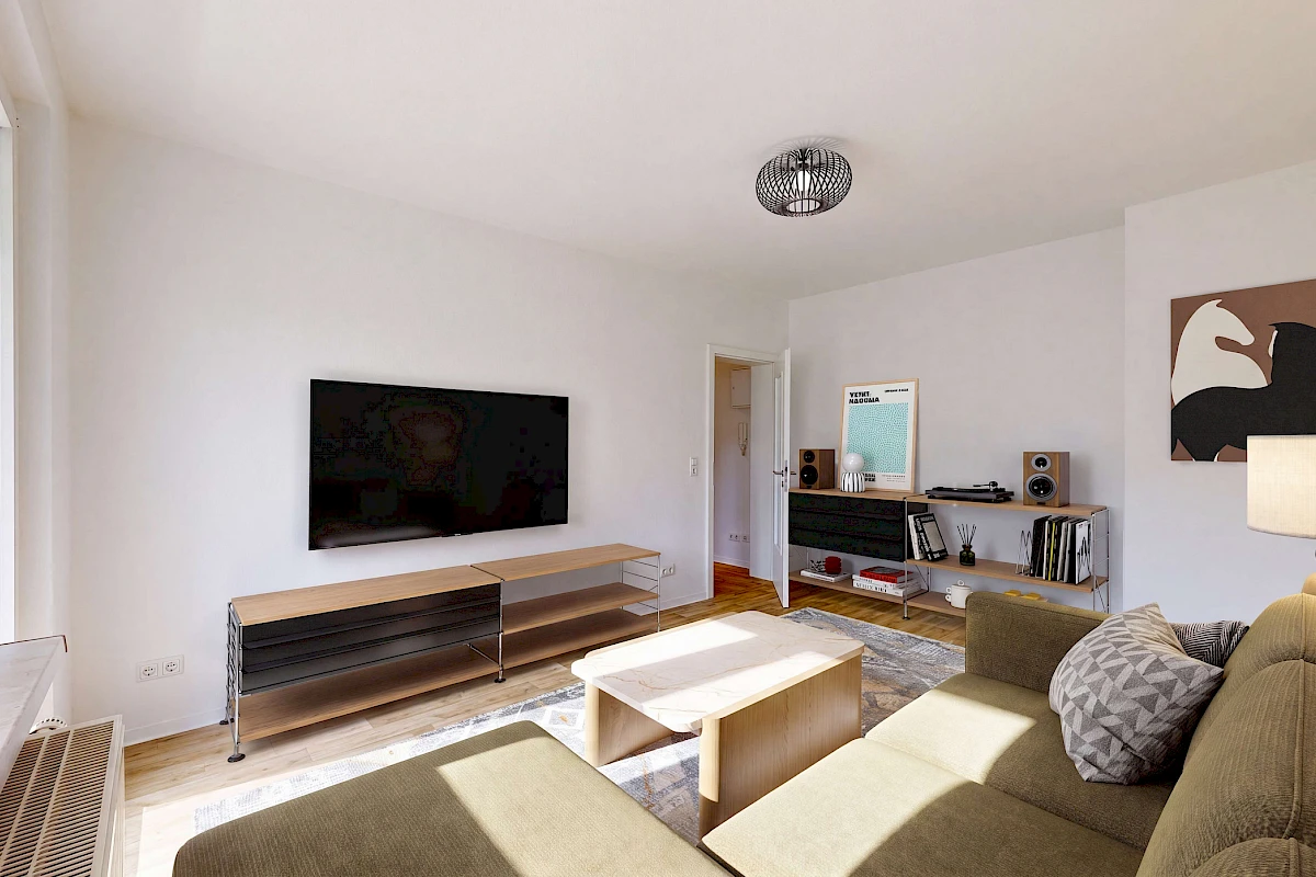 Wohnbeispiel Wohnzimmer