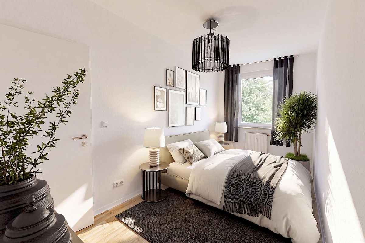 Wohnbeispiel Schlafzimmer