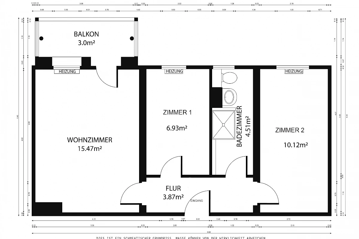 Grundriss Wohnungstyp