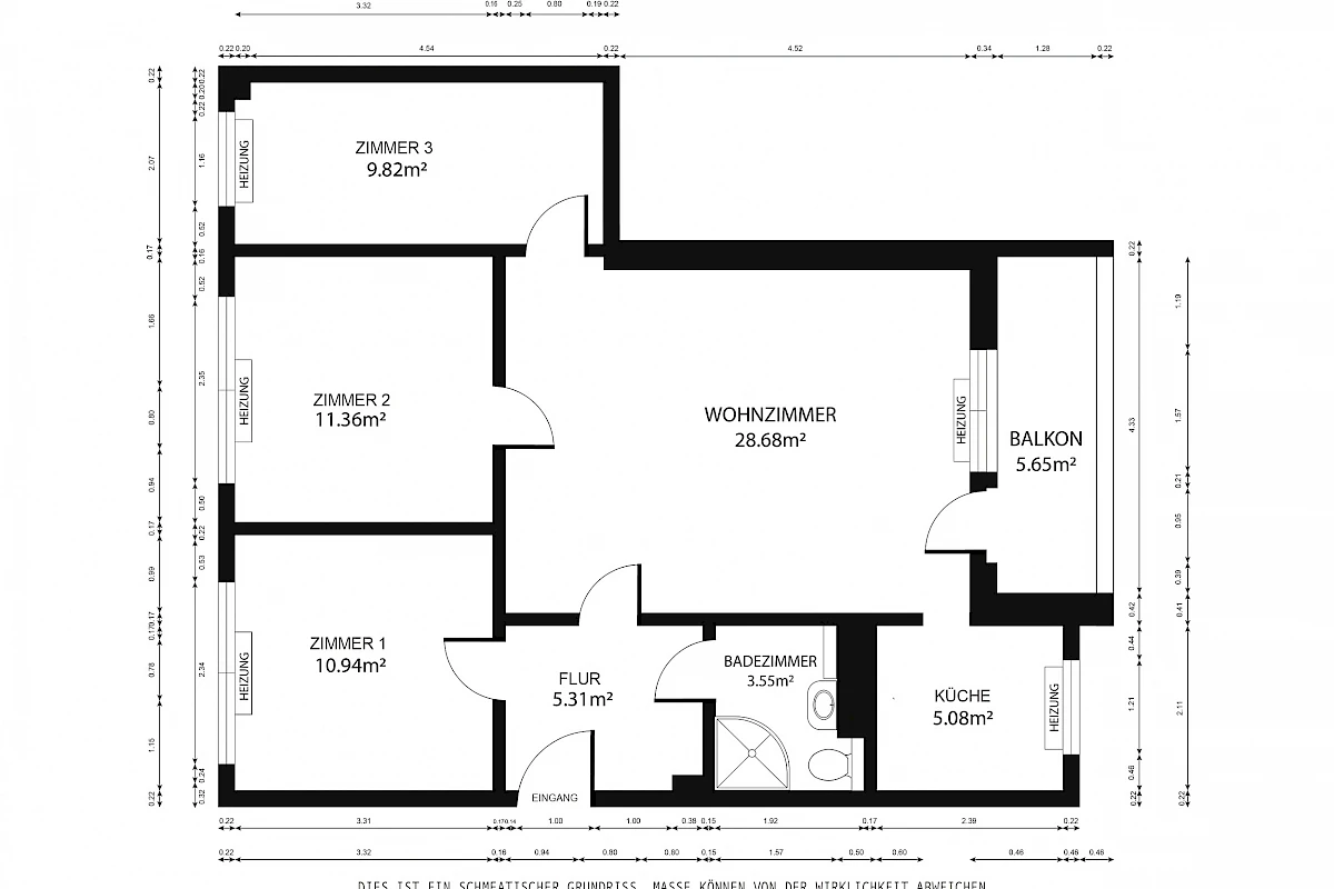 Grundriss Wohnungstyp