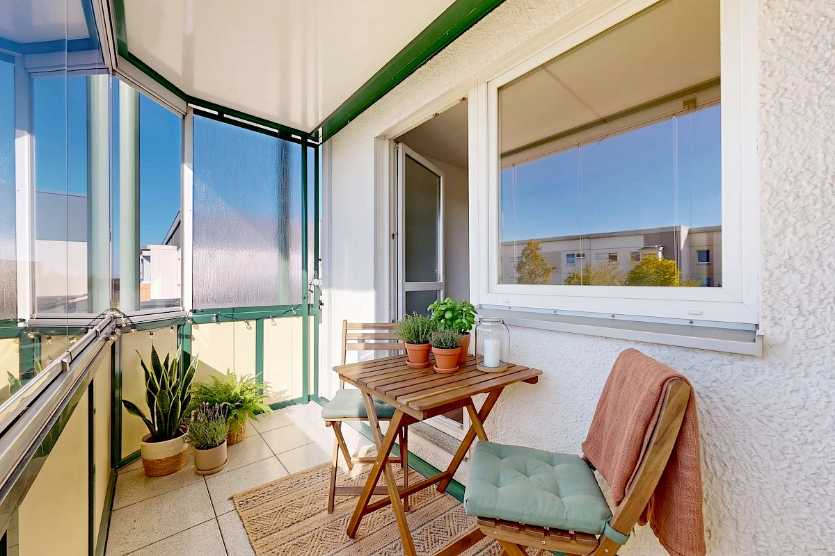Wohnbeispiel Balkon