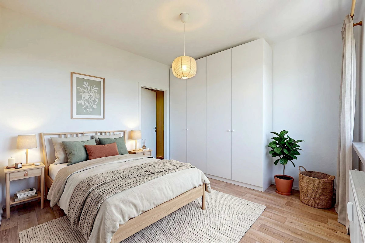 Wohnbeispiel Schlafzimmer